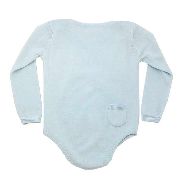 Viverano Milan Organic Cotton Full Sleeve Romper Bodysuit for Babies