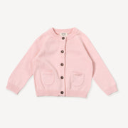 Milan Pastel Button Cardigan Sweater Knit (Organic Cotton)- 4 Colors