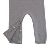 Milan Knit Organic Kangaroo Pocket Coverall Romper for Babies - Viverano