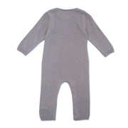Milan Knit Organic Kangaroo Pocket Coverall Romper for Babies - Viverano