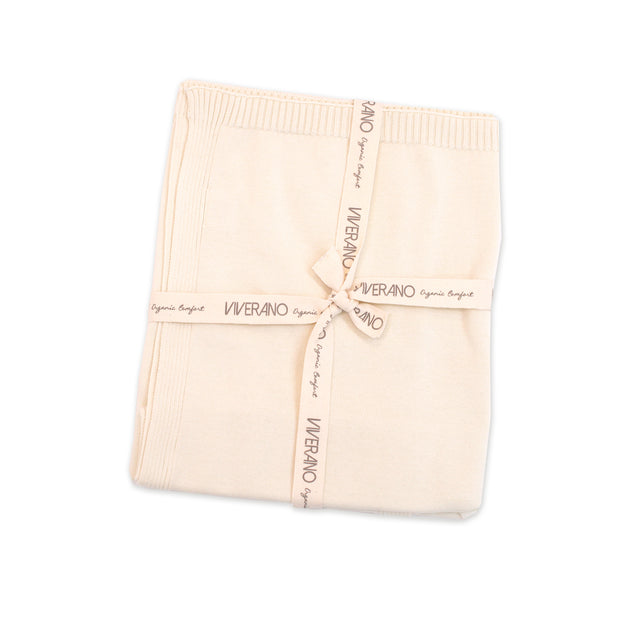 Milan Knit Organic Cotton Baby Blanket (4 Colors)