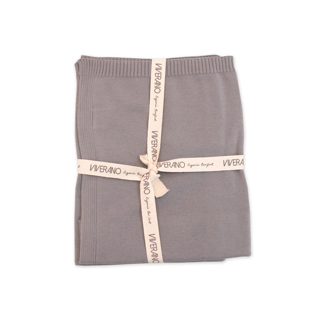 Milan Knit Organic Cotton Baby Blanket (4 Colors)