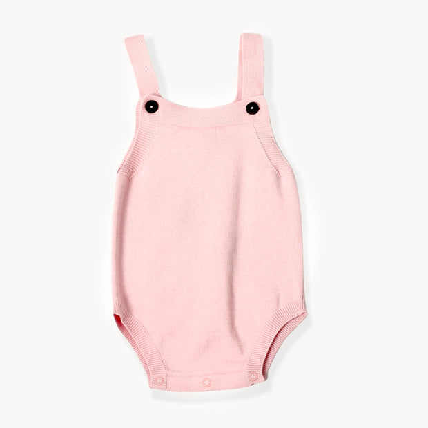 Viverano Milan Knit Sleeveless Short Romper - Organic Cotton