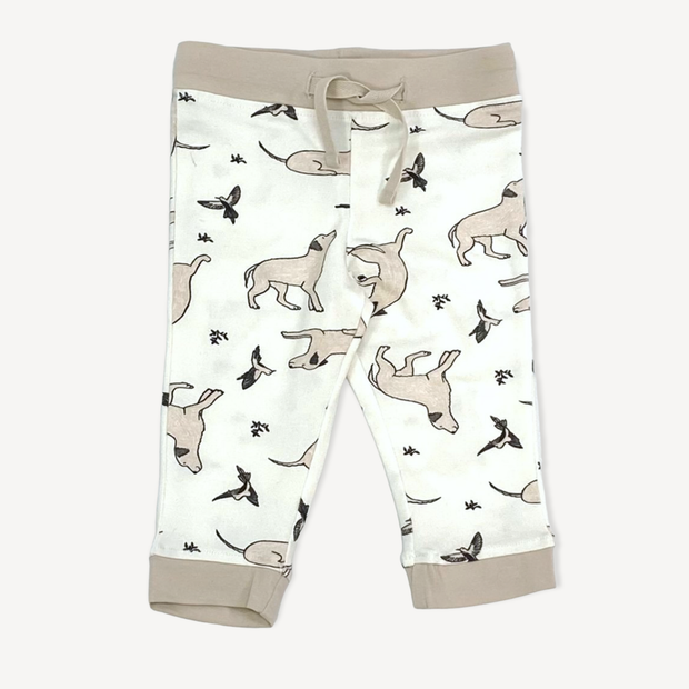 Kai Dog & Hummingbird Long Sleeve Tee & Jogger Pants SET (Organic Cotton)
