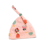 Organic Cotton Knot Hat for babies - Veggie Salad by Viverano
