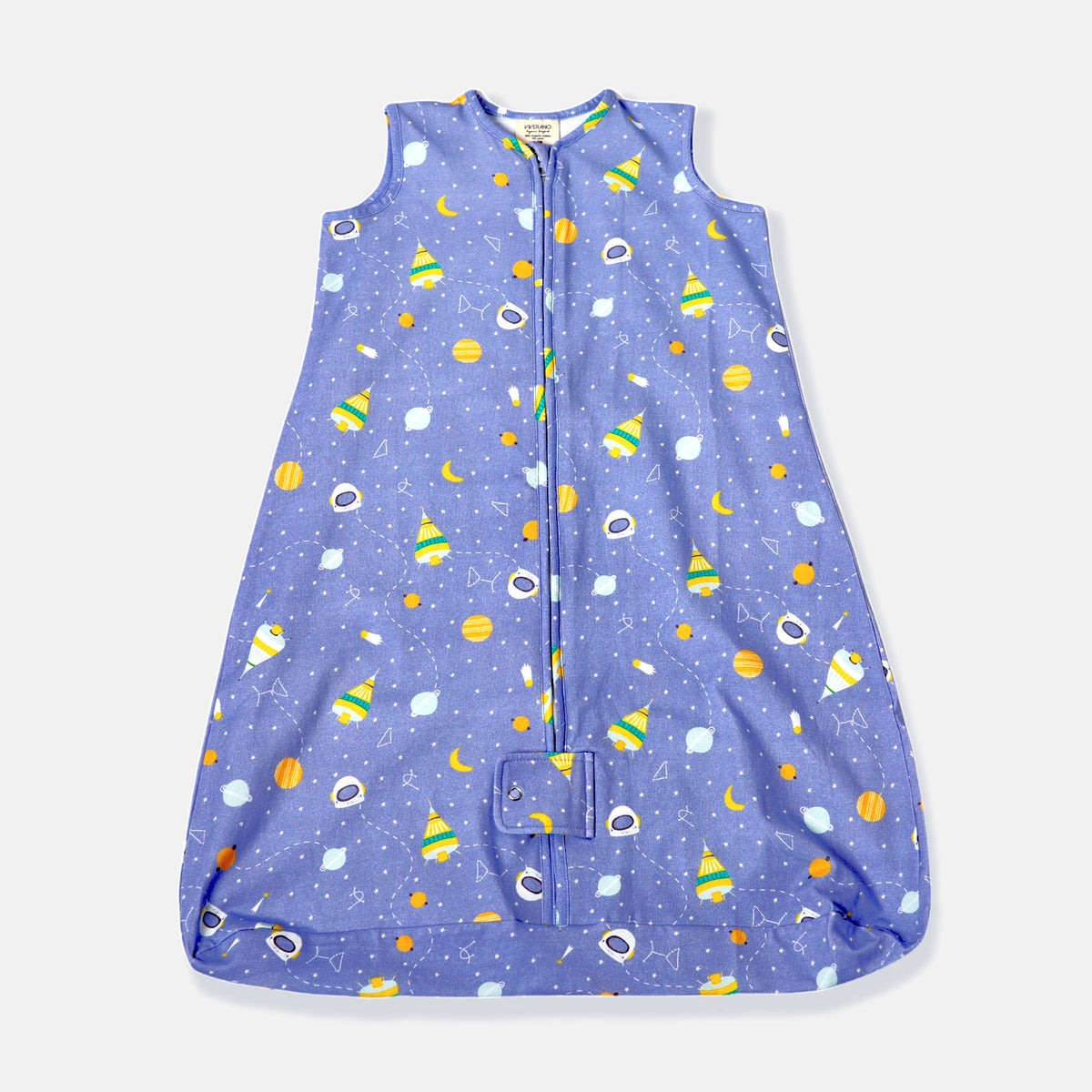 Organic Cotton Space Dream Baby Sleep Sack Wearable Blanket