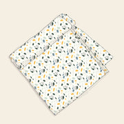 Florence Bloom Baby Swaddle Blanket (Organic Muslin) - Viverano
