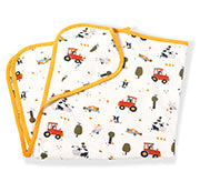 Chick Chick Farm Reversible Blanket (2 Colors)