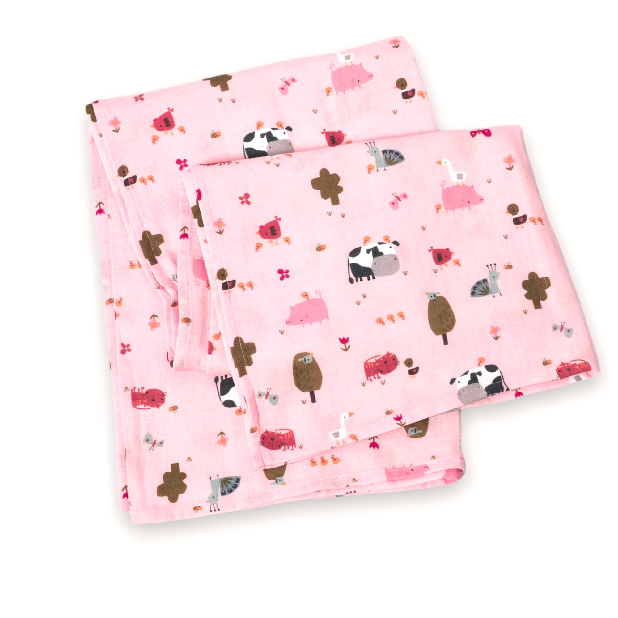 Chick Chick Farm Swaddle (2 Colors) Organic Muslin