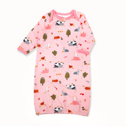 Organic Chick Farm Baby Girl Sleep Gown by Viverano
