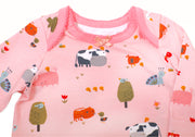Organic Chick Farm Baby Girl Sleep Gown by Viverano