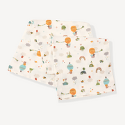 Organic Muslin Balloon Baby Swaddle Blanket - Viverano