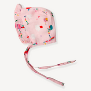 Fly Away Balloon Bonnet Hat (Organic Muslin)