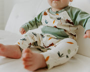 Tiger Kangaroo Pocket Jumpsuit (Organic Cotton)