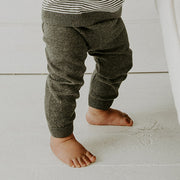 Milan Heather Knit Pocket Legging Pants