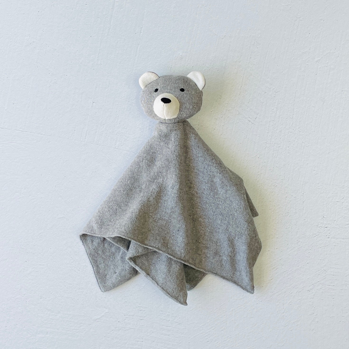 Organic Baby Lovey Security Blanket Cuddle Cloth  - Bear (Viverano)