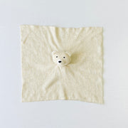 Organic Baby Lovey Security Blanket Cuddle Cloth  - Bear (Viverano)