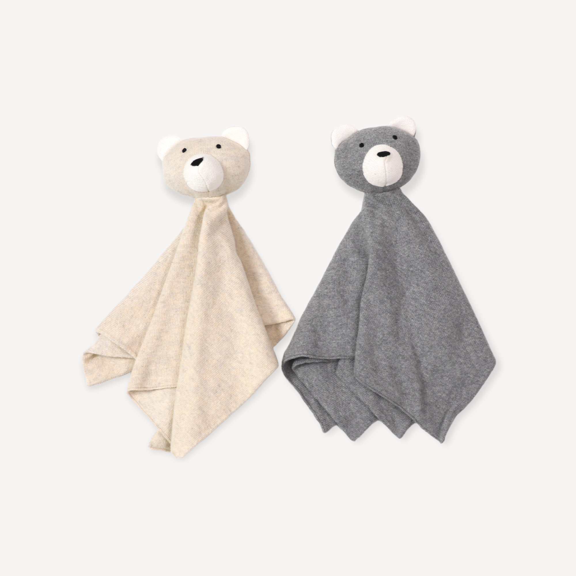 Organic Baby Lovey Security Blanket Cuddle Cloth  - Bear (Viverano)