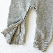 Milan Earthy Knit Classic Button Jumpsuit (Organic Cotton) - 4 Colors