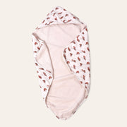 Yoga Dog Reversible Hooded Baby Towel (Organic Cotton)