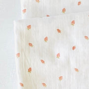 Strawberry Baby Swaddle Blanket (Organic Muslin)
