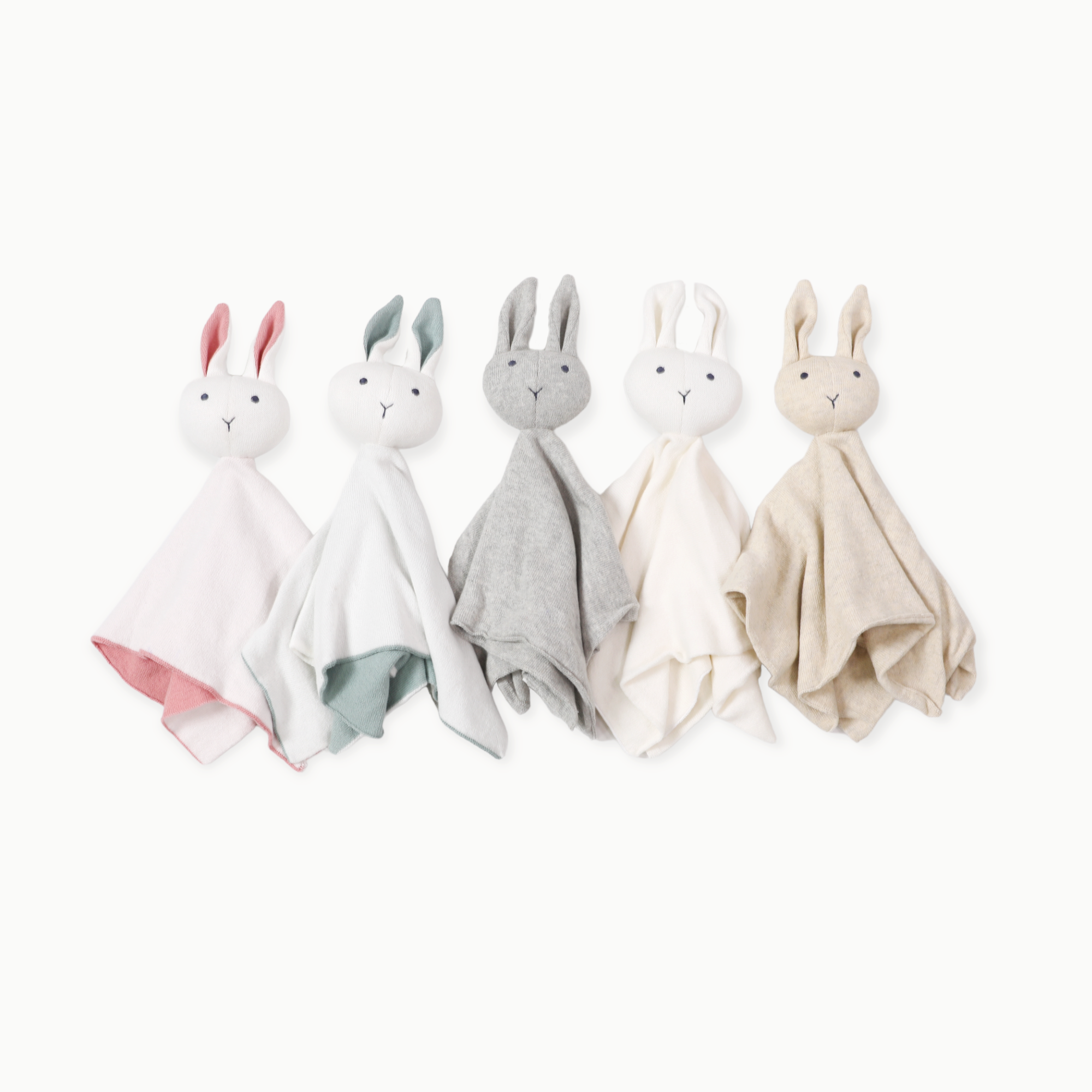 Viverano Organic Baby Lovey Security Blanket Cuddle Cloth - Bunny (Viverano)