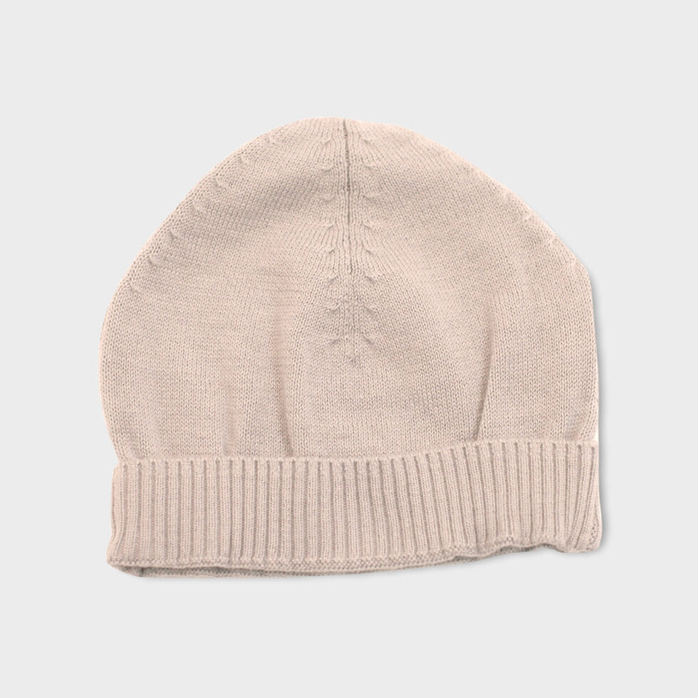 Gorro redondo de punto para bebé Milan Earthy (algodón orgánico) - 4 colores
