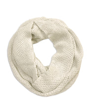 Organic Cotton Soft Knit Infinity Scarf (Solid Color)