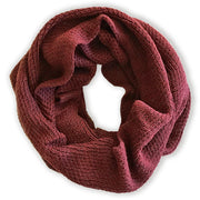 Viverano Organic Cotton Soft Infinity Knit Scarf / Eco-friendly Gifts
