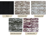 Loving Thread Eco-Chic Soft Organic Cotton Soft Pointelle Cozy Travel Wrap  by Viverano