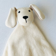 Organic Baby Lovey Security Blanket Cuddle Cloth  - Dog (Viverano)
