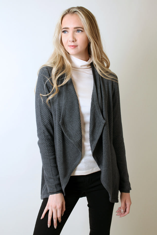 Eco-Chic Organic Waterfall Cardigan Sweater – Viverano