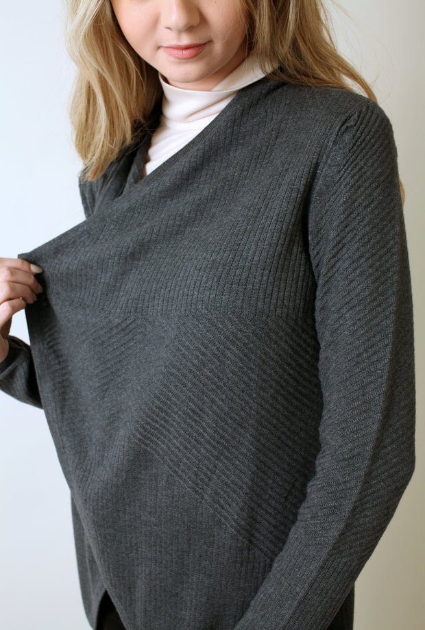 Eco-Chic Organic Waterfall Cardigan Sweater – Viverano