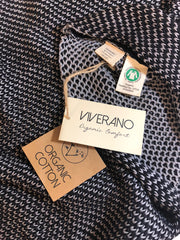 Organic Cotton Knit Infinity Scarf (Bi-Color)
