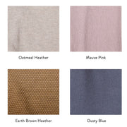 Milan Earthy Knit Classic Button Jumpsuit (Organic Cotton) - 4 Colors
